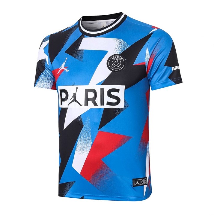 Camiseta de Entrenamiento Paris Saint Germain 2020 2021 Azul
